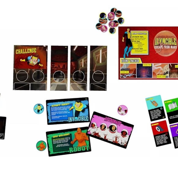 Robert Kirkman’s comic invincible escape from Mars board game Limited Edition - Picture 8 of 8